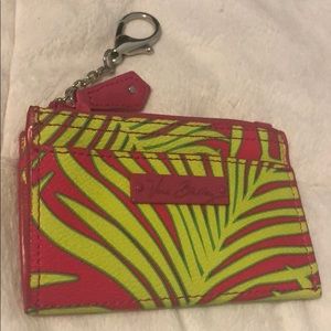 Small coin purse with extra pocket